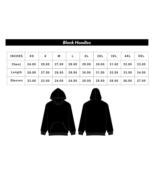 Wholesale 50-Pack Vintage Black Drop Shoulder Hoodies